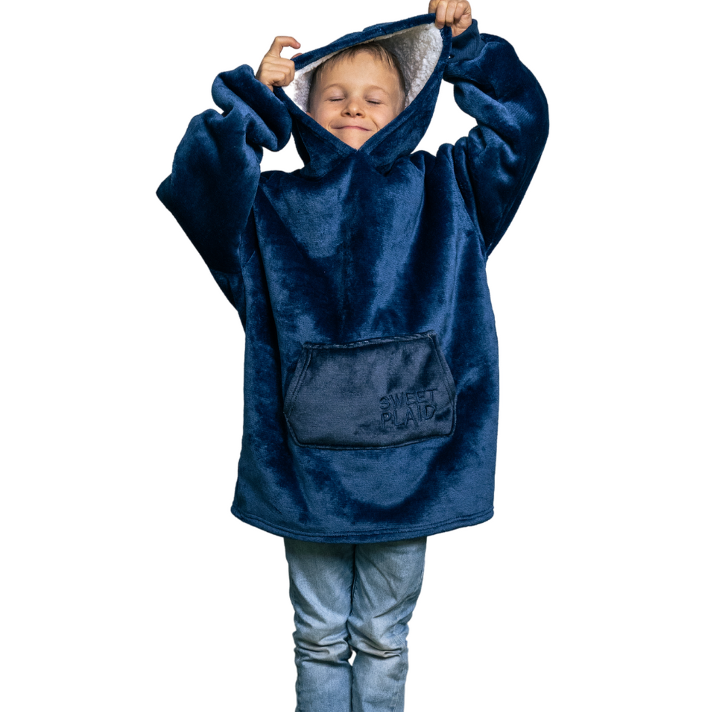 SweetPlaid™ Kids - Blu - SweatPlaid Bambino